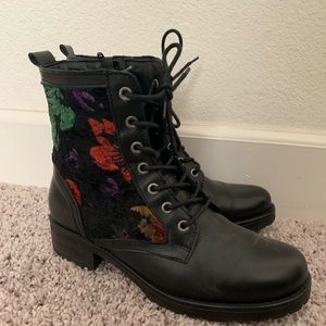 Bull boxer combat boots